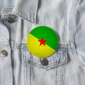 Badge Rond 7,6 Cm Guyane (En situation)