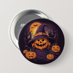 Badge Rond 7,6 Cm Halloween-