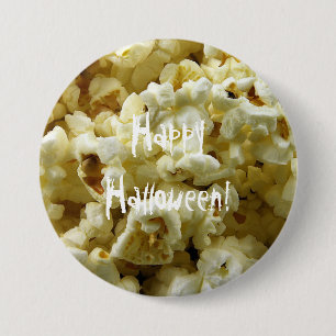 Badge Rond 7,6 Cm Halloween pop-corn