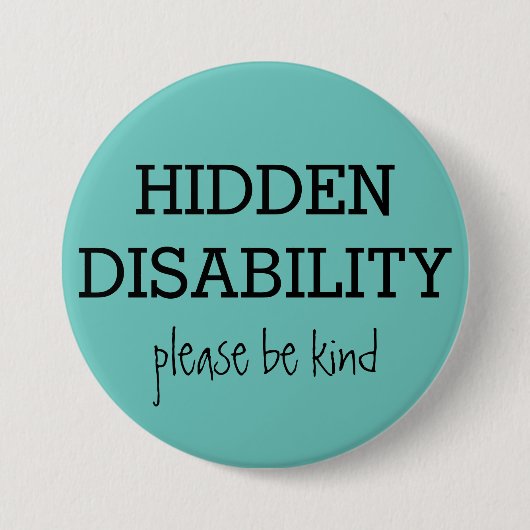 Badge Rond 7,6 Cm Handicap personnalisé (Devant)