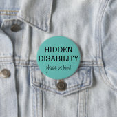 Badge Rond 7,6 Cm Handicap personnalisé (En situation)