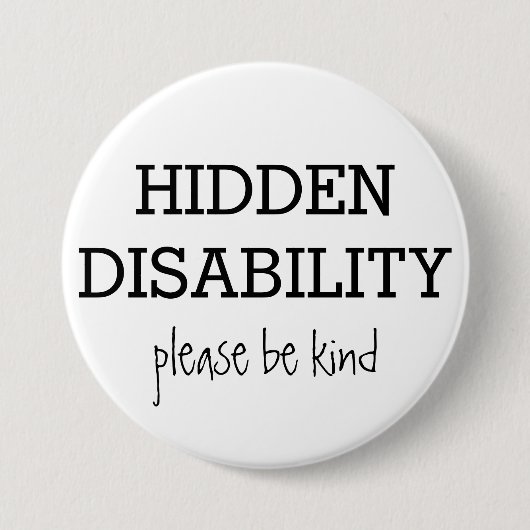 Badge Rond 7,6 Cm Handicap Personnalisé (Devant)