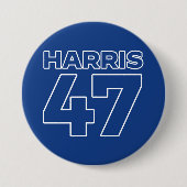 Badge Rond 7,6 Cm Harris 47 (Devant)