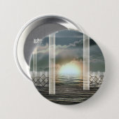Badge Rond 7,6 Cm Hausse atomique (Devant & derrière)