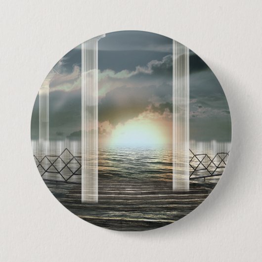 Badge Rond 7,6 Cm Hausse atomique (Devant)