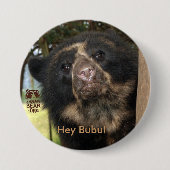 Badge Rond 7,6 Cm Hé Bubu ! (Devant)
