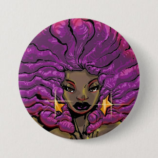 Badge Rond 7,6 Cm Headshot de Stara