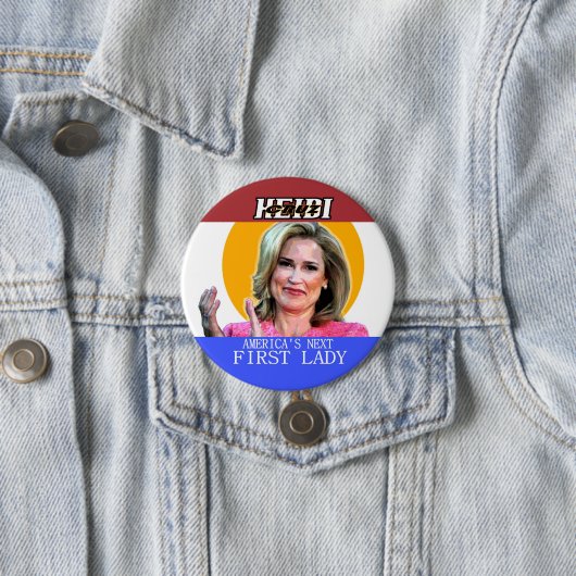 Badge Rond 7,6 Cm Heidi Cruz pour première Madame (En situation)