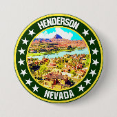 Badge Rond 7,6 Cm Henderson (Devant)