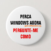 Badge Rond 7,6 Cm Herbalinux (Devant)