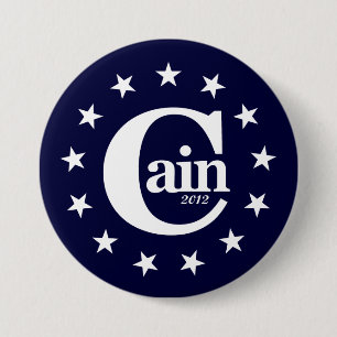 Badge Rond 7,6 Cm Herman Caïn pour le président 2012 3" bouton de