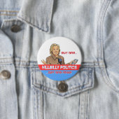 Badge Rond 7,6 Cm HillBilly Politique (En situation)