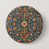 Badge Rond 7,6 Cm Holland Park Design (par William Morris) (Devant)
