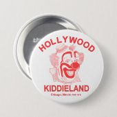 Badge Rond 7,6 Cm Hollywood Kiddieland Amusement Park, Chicago IL (Devant & derrière)