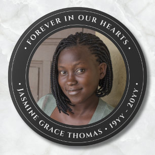 Badge Rond 7,6 Cm Hommage au Souvenir