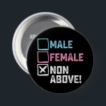 Badge Rond 7,6 Cm Homme Female Non Ci-Dessus ! Gays transgenres amus<br><div class="desc">Homme Female Non Ci-Dessus ! Drôle transgenre gays lesbiennes</div>