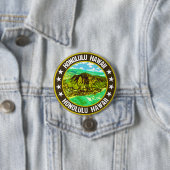 Badge Rond 7,6 Cm Honolulu (En situation)
