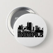 Badge Rond 7,6 Cm Horizon d'Indianapolis (Devant & derrière)