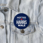 Badge Rond 7,6 Cm Hotties for Harris Walz (En situation)