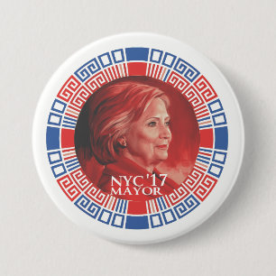 Badge Rond 7,6 Cm HRC pour NYC 2017