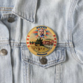 Badge Rond 7,6 Cm Huckabee et prospérité (En situation)