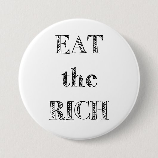 Badge Rond 7,6 Cm hungry (Devant)