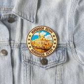 Badge Rond 7,6 Cm Hurghada (En situation)