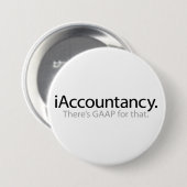 Badge Rond 7,6 Cm iAccounting (Devant & derrière)
