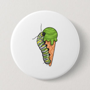 Badge Rond 7,6 Cm Ice cream
