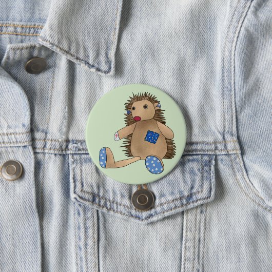 Badge Rond 7,6 Cm Igel (En situation)