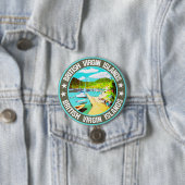 Badge Rond 7,6 Cm Îles Vierges britanniques (En situation)