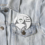 Badge Rond 7,6 Cm Image de chef d'ours panda (En situation)