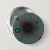 Badge Rond 7,6 Cm Imaginaire noir vert (Devant & derrière)
