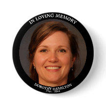 In Love Memory Photo personnalisée Funérailles per