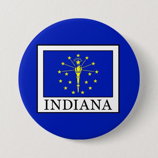 Badge Rond 7,6 Cm Indiana (Devant)