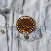 Badge Rond 7,6 Cm Indianapolis (En situation)