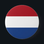 Badge Rond 7,6 Cm Indicateur Pays-Bas<br><div class="desc">Indicateur Pays-Bas</div>