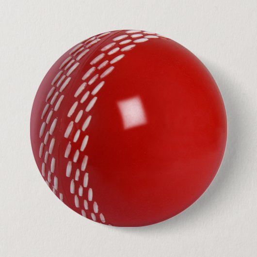 Badge Rond 7,6 Cm Insigne de boule de cricket (Devant)