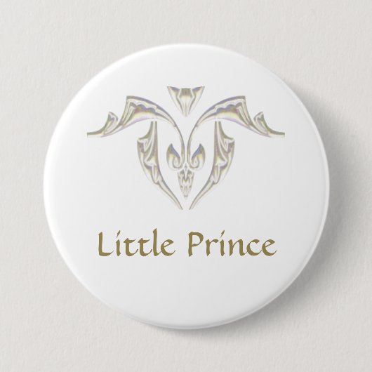 Badge Rond 7,6 Cm Insigne de bouton - petit prince (Devant)