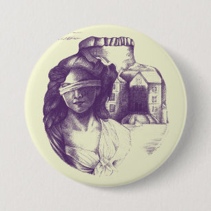 Badge Rond 7,6 Cm Insigne de la broche d'illusion optique