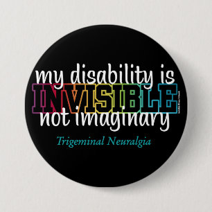 BADGE ROND 7,6 CM INVISIBLE...TN