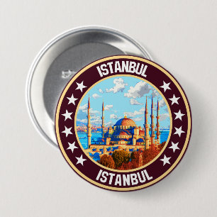 Badge Rond 7,6 Cm Istanbul