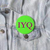 Badge Rond 7,6 Cm IYQ - Je vous aime vous boutonner (En situation)