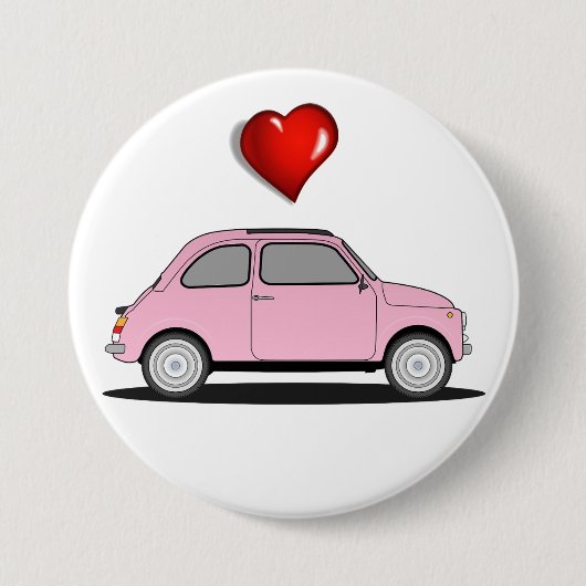 Badge Rond 7,6 Cm J'adore 500 (Devant)