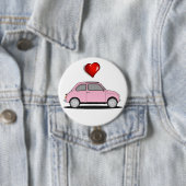 Badge Rond 7,6 Cm J'adore 500 (En situation)