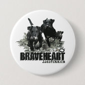 Badge Rond 7,6 Cm Jagdterrier (Devant)