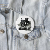 Badge Rond 7,6 Cm Jagdterrier (En situation)