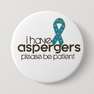 Badge Rond 7,6 Cm J'ai Aspergers