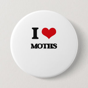 Badge Rond 7,6 Cm J'aime des mites