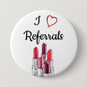 Badge Rond 7,6 Cm J'aime le bouton de références